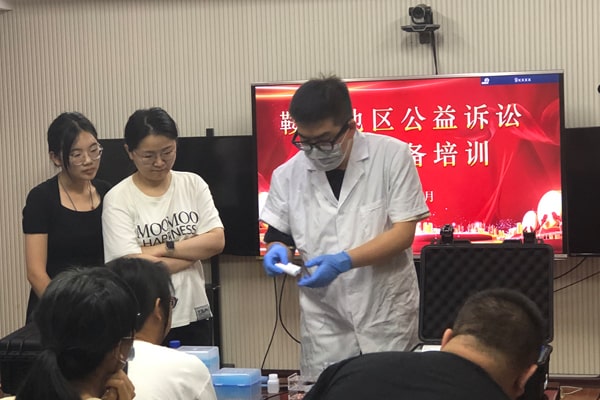 鞍山市檢察院采購恒美便攜式水質檢測儀